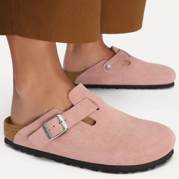 Birkenstock Boston Suede Leather, Color Pink Clay, Retail $154.95 USD - Picture 8 of 16